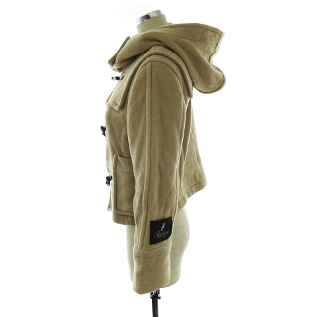 SNIDEL(スナイデル)のスナイデル コート ダッフル ショート 長袖 フード 厚手 0 ベージュ レディースのジャケット/アウター(ダッフルコート)の商品写真