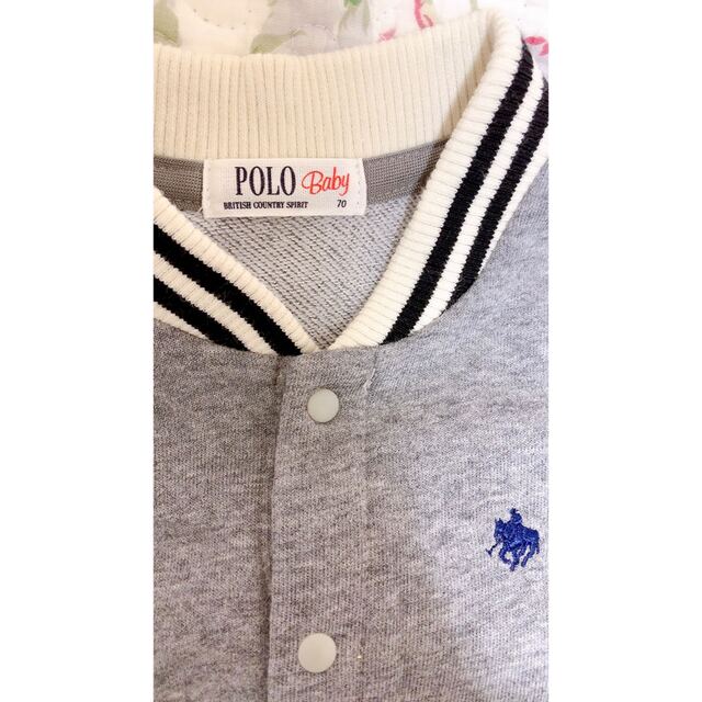 POLO RALPH LAUREN(ポロラルフローレン)のPOLO baby カバーオール　70 キッズ/ベビー/マタニティのベビー服(~85cm)(カバーオール)の商品写真