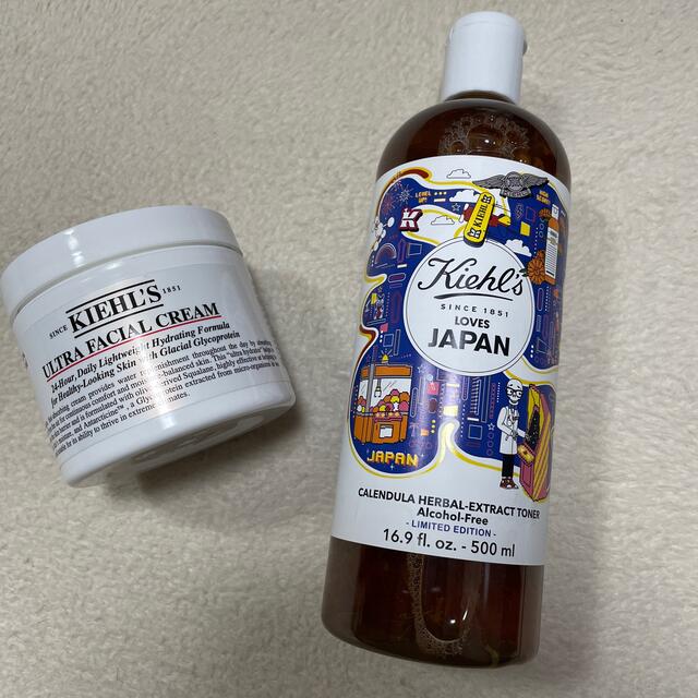 Kiehl's(キールズ)のキールズ　ハーバルトナー　クリーム　LOVES限定エディション製品 コスメ/美容のスキンケア/基礎化粧品(化粧水/ローション)の商品写真