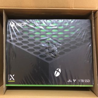 エックスボックス(Xbox)のxbox series x 新品未使用(家庭用ゲーム機本体)