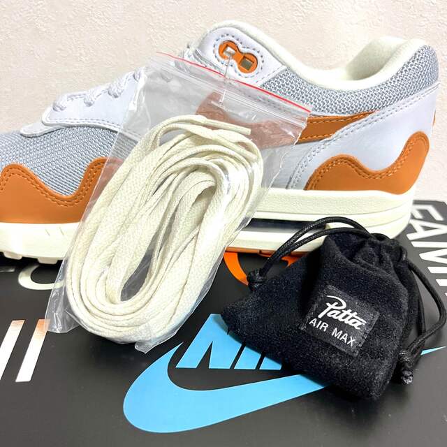 NIKE(ナイキ)のPatta Nike air max 1 wave 27.5cm エアマックス1 メンズの靴/シューズ(スニーカー)の商品写真