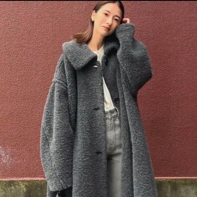 CLANE クラネVOLUME FLARE BOA COAT