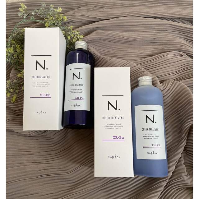 NAPUR(ナプラ)のナプラ N. パープルシャンプー320ml/トリートメント300g #エヌドット コスメ/美容のヘアケア/スタイリング(シャンプー/コンディショナーセット)の商品写真