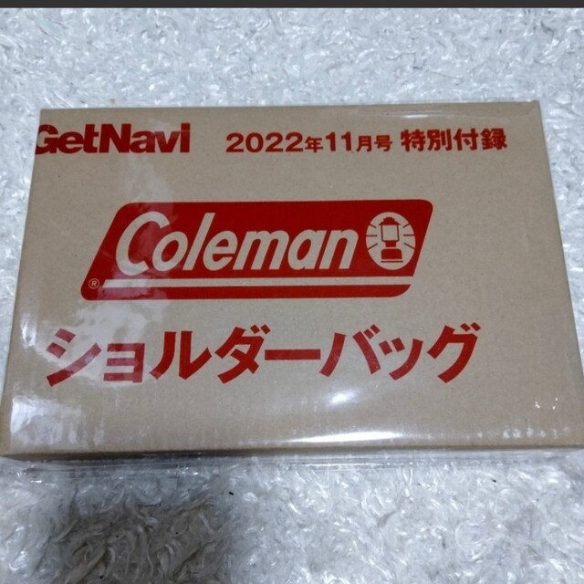 Coleman(コールマン)のゲットナビ GetNavi 11月号 付録 メンズのバッグ(ボディーバッグ)の商品写真