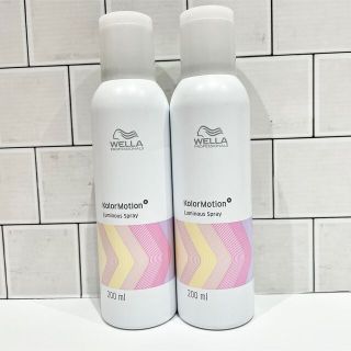 ウエラ(WELLA)のウエラ　カラーモーション+ ルミナススプレー　2本セット(トリートメント)