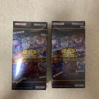 コナミ(KONAMI)の遊戯王　ヒストリーアーカイブコレクション　未開封　シュリンク付き　2BOXセット(Box/デッキ/パック)