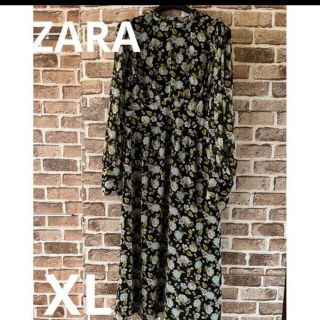 ザラ(ZARA)のZARAワンピースXL(ロングワンピース/マキシワンピース)