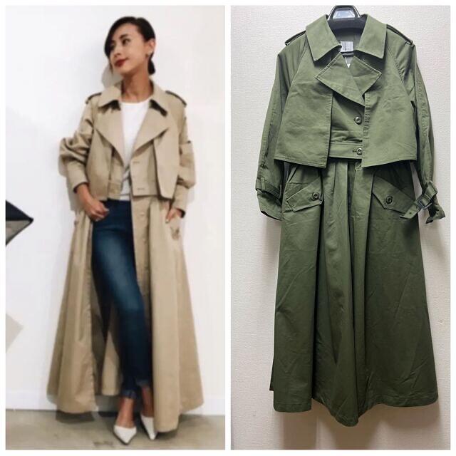 Ameri VINTAGE - ameri vintage 3WAY LADY TRENCH COATの通販 by zeus's shop｜アメリヴィンテージならラクマ