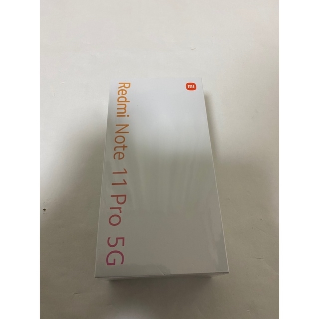 スマートフォン/携帯電話Xiaomi Redmi Note 11 Pro 5G日本語版6GB+128GB