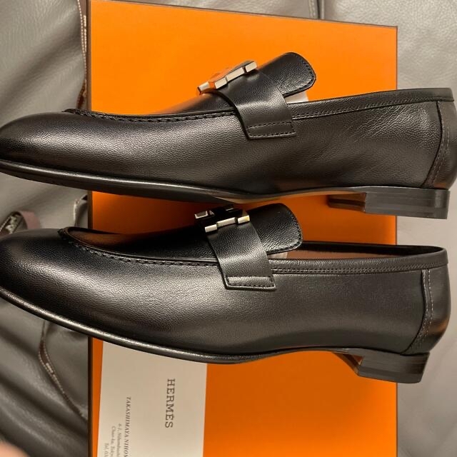 新品未使用HERMES モカシンパリ エルメス ローファー 38 【超特価sale