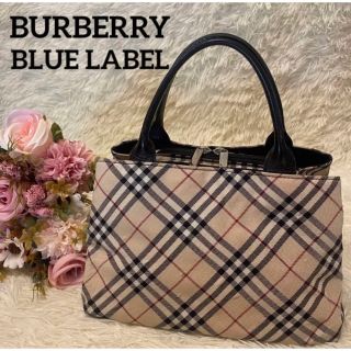 バーバリーブルーレーベル(BURBERRY BLUE LABEL)のバーバリーブルーレーベル ハンドバッグ ノバチェック キャンバス(ハンドバッグ)