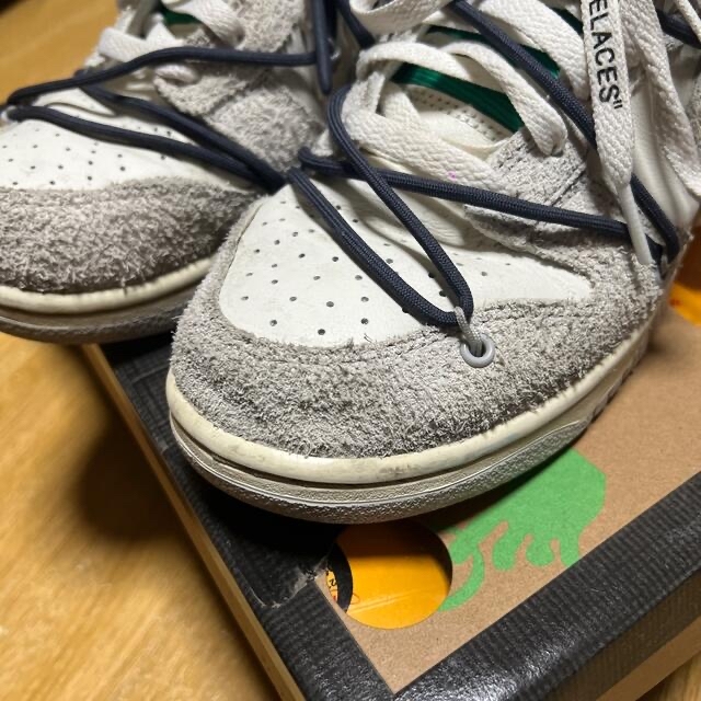 NIKE Off-White dunk low lot"20"  27.5cm