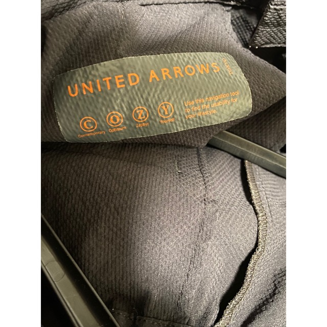 UNITED ARROWS(ユナイテッドアローズ)のUNITED ARROWS COZY ドビー 1プリーツ ハーフギャザー パンツ メンズのパンツ(その他)の商品写真