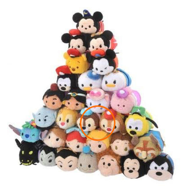 Disney(ディズニー)のツムツム 3周年記念BOX ペア バラ売り エンタメ/ホビーのおもちゃ/ぬいぐるみ(キャラクターグッズ)の商品写真