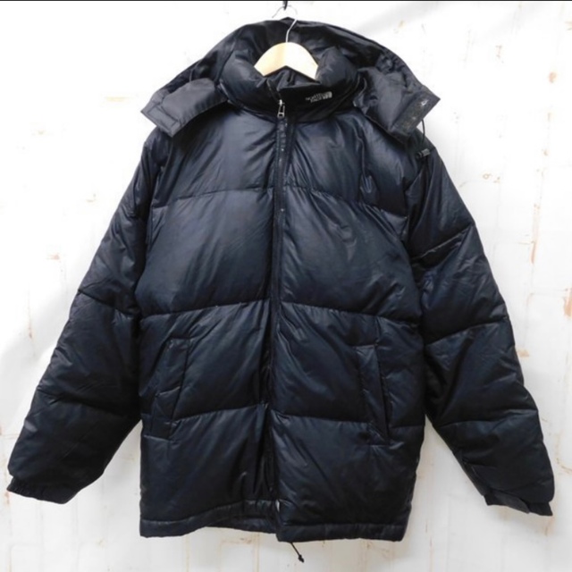 ノースフェイスTHE NORTH FACE ナイロン フード付き ダウン - ダウン