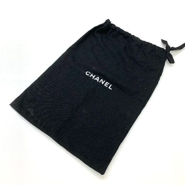 CHANEL(シャネル)の4818 シャネル レザー ファブリック チェーン ココマーク フラットパンプス レディースの靴/シューズ(ハイヒール/パンプス)の商品写真