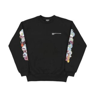 シュプリーム(Supreme)のXXLサイズ 新品　村上隆　SKULL & FLOWER CREW (スウェット)