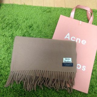 アクネ(ACNE)のACNEアクネ★大判ストール キャメルROKUロンハーマンIENAロンハーマン(ストール/パシュミナ)