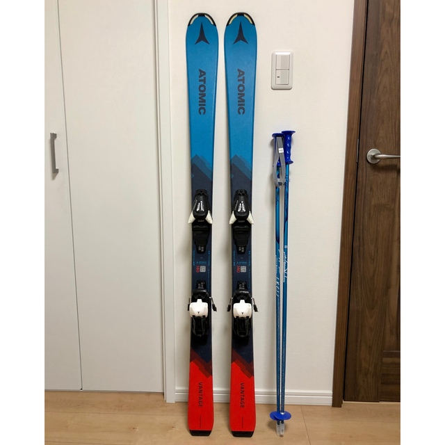 ATOMIC - 子供用 ジュニア アトミック ATOMIC スキー板 140cm 3点