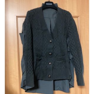 サカイ(sacai)の最終価格 サカイ sacai 定番ニットカーディガン(カーディガン)