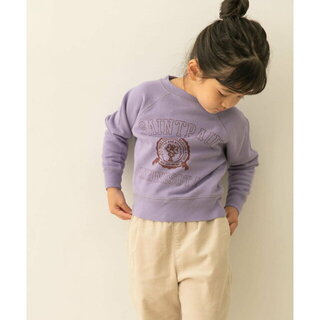 アーバンリサーチドアーズ(URBAN RESEARCH DOORS)の【PURPLE】『親子リンク』カレッジロゴスウェットプルオーバー(KIDS)(その他)