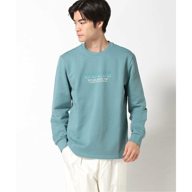 【ブルー(DMT)】(M)Logo Sweatshirt