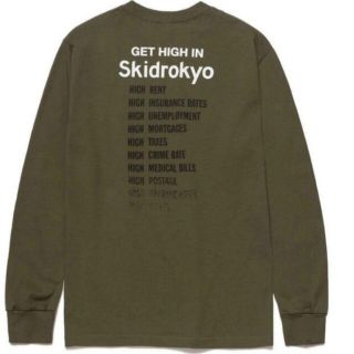 ハフ(HUF)の【L】HUF ハフ/長袖Tシャツ ロンT/SKIDROKYO/ミリタリーグリーン(Tシャツ/カットソー(七分/長袖))