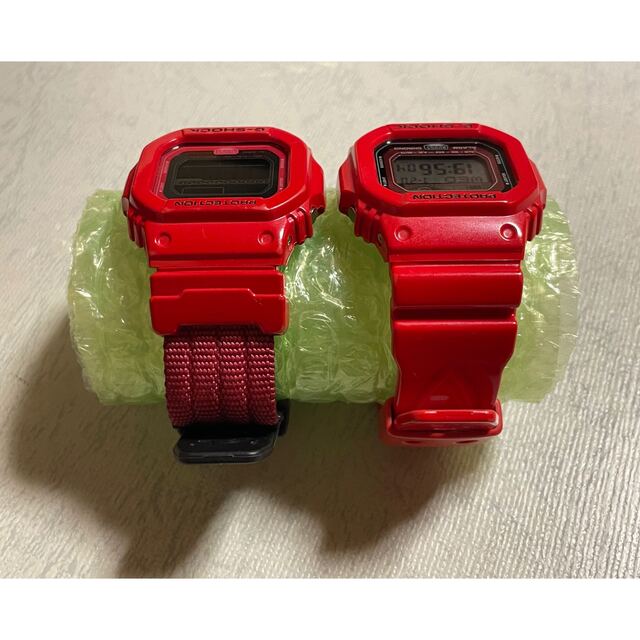 G-SHOCK(ジーショック)のG-SHOCK 赤モデル 2本 メンズの時計(腕時計(デジタル))の商品写真