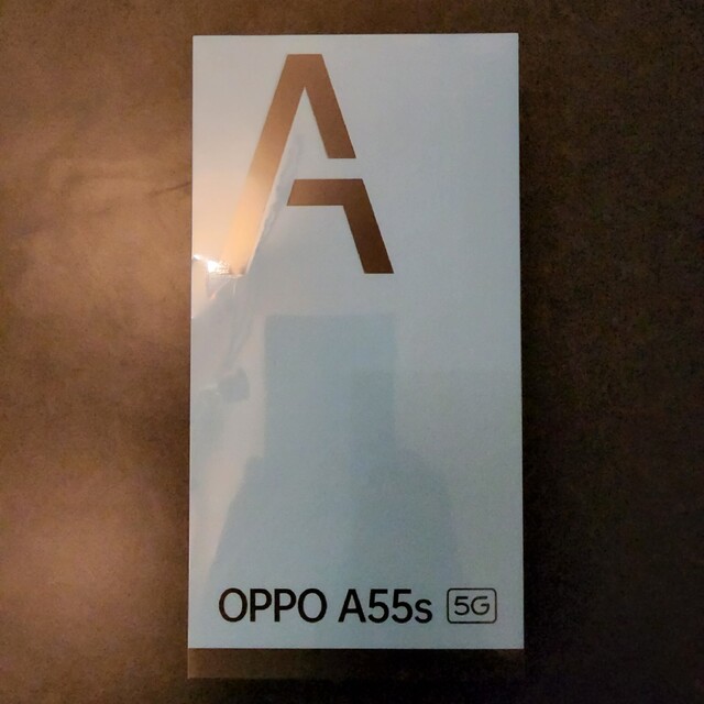 新品　未開封　OPPO A55s 5G　ブラック
