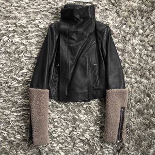 最終値下 RickOwens リックオウエンス ライダース ダークシャドウ