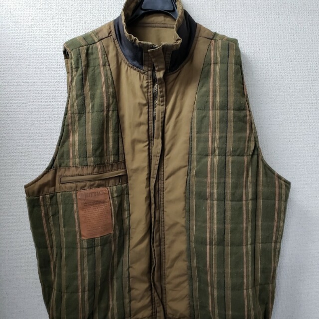 90s  L.L.Bean エルエルビーン オイルド ワックス ダウンベスト