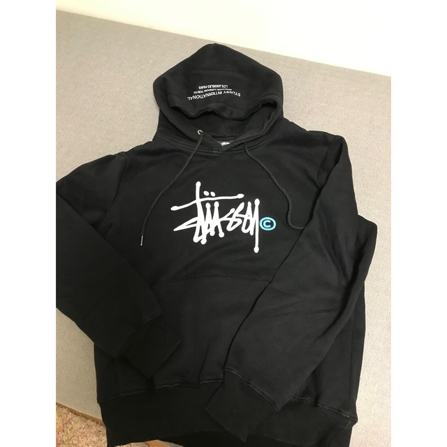 STUSSY(ステューシー)のステューシー ロゴ パーカー  裏起毛 長袖  レディースのトップス(パーカー)の商品写真