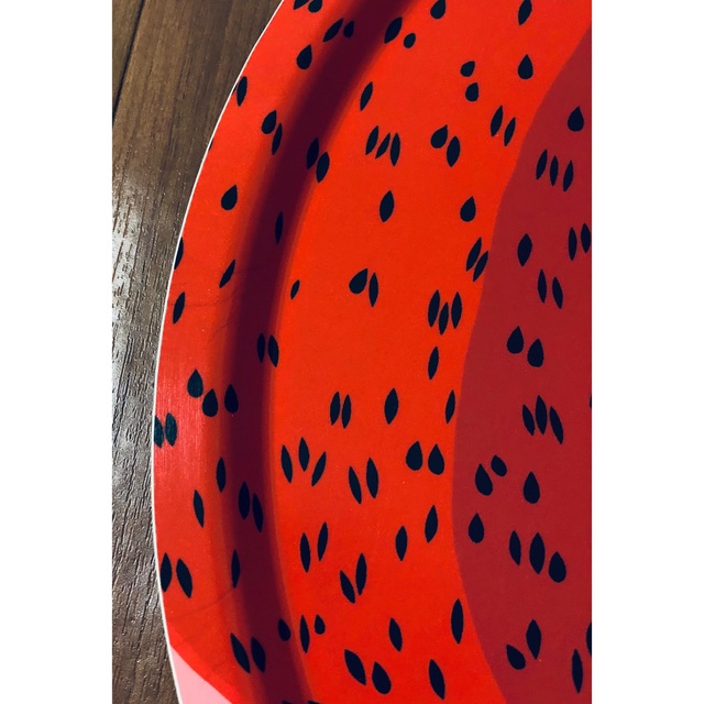 【未使用品】　マリメッコ  marimekko  マンシッカヴォレット　トレイ 4