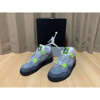 ナイキ(NIKE)のNIKE ナイキ JORDAN4 RETRO SE 95 NEON 28.5cm(スニーカー)