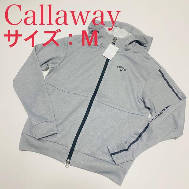 CALLAWAY キャロウェイ 2021年モデル 長袖ジップパーカー グレー M