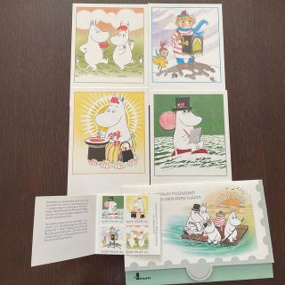 ムーミン(MOOMIN)のムーミンポストカードセット絵葉書(使用済み切手/官製はがき)