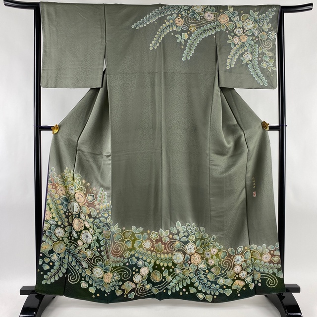 訪問着 美品 名品 161.5cm 66.5cm 正絹