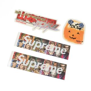 シュプリーム(Supreme)の【中古】【未使用】シュプリーム Supreme 2022年秋冬 YOHJI YAMAMOTO コラボ等 ステッカー4枚セット【メンズ】(その他)