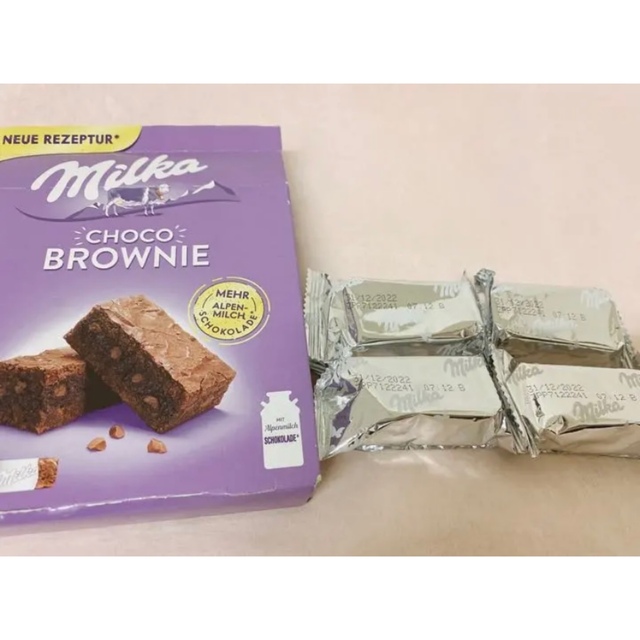 milka チョコブラウニー 食品/飲料/酒の食品(菓子/デザート)の商品写真