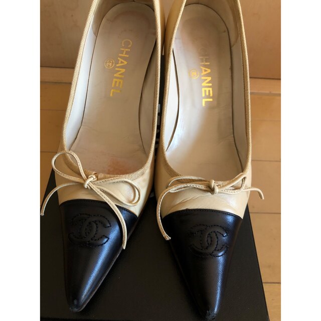 CHANEL - ♡CHANELパンプス♡ シャネルシューズ 36サイズ (箱付き)の