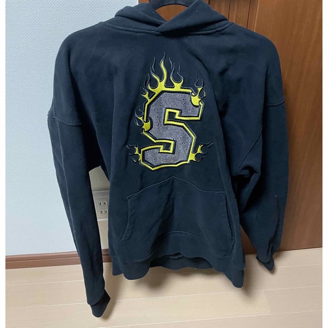 SUPPLIER Fire Logo Hoodie サプライヤーパーカー - パーカー