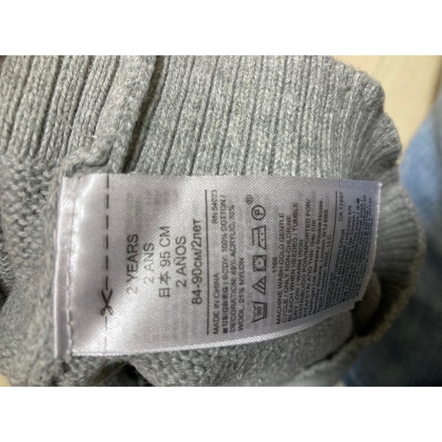 babyGAP(ベビーギャップ)のBaby GAP セーター　95 キッズ/ベビー/マタニティのキッズ服男の子用(90cm~)(ニット)の商品写真