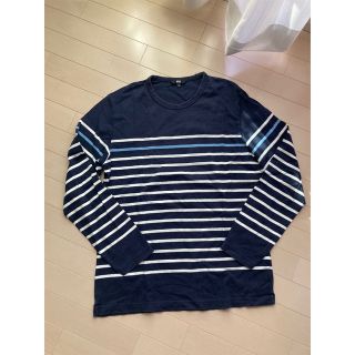 ユニクロ(UNIQLO)のユニクロ　ボーダートップス(Tシャツ/カットソー(七分/長袖))