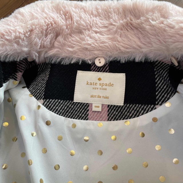 kate spade new york(ケイトスペードニューヨーク)のコート キッズ/ベビー/マタニティのキッズ服女の子用(90cm~)(コート)の商品写真