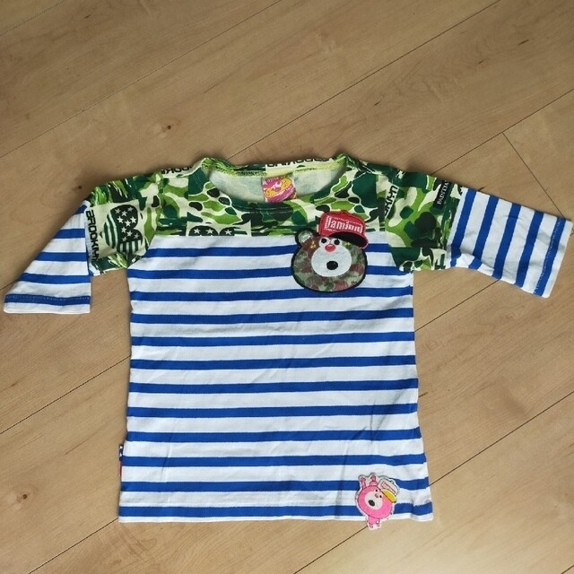 JAM(ジャム)のJAM 七分丈Tシャツ　110cm キッズ/ベビー/マタニティのキッズ服女の子用(90cm~)(Tシャツ/カットソー)の商品写真