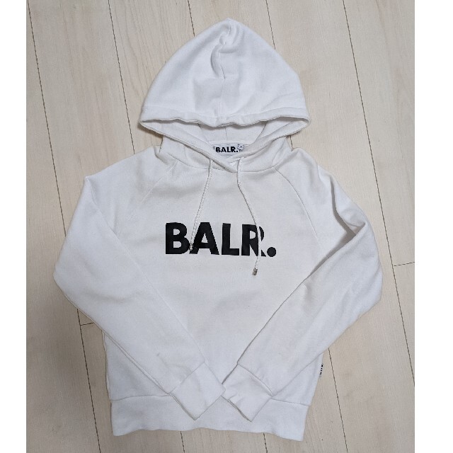 BALRBALR.　レディースXS ホワイトパーカー