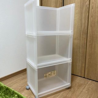 ムジルシリョウヒン(MUJI (無印良品))の無印良品　収納ラック、深大型(棚/ラック/タンス)