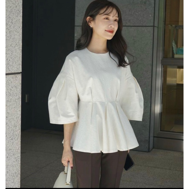 L'OR ロル Constructive Rib Blouse