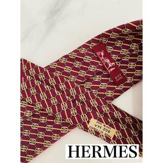 エルメス(Hermes)のエルメス HERMES 紳士　ネクタイ(ネクタイ)