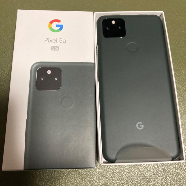 新品未使用Google Pixel 5a Mostly Black 128 GB